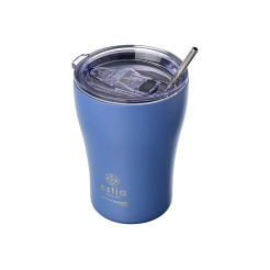 Θερμός Coffee Mug Save The Aegean Denim Blue Estia