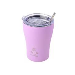 Θερμός Coffee Mug Save The Aegean Lavender Purple Estia