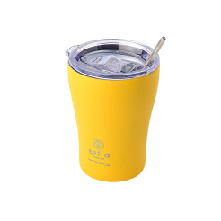 Θερμός Coffee Mug Save The Aegean Pineapple Yellow Estia